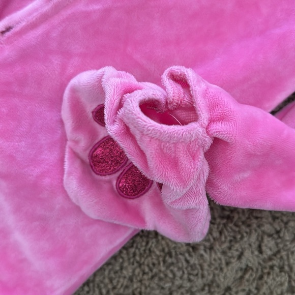 💕BLUE’S CLUES MAGENTA Pink Dog Halloween Costume with Hat SZ 3-4T - Picture 6 of 11